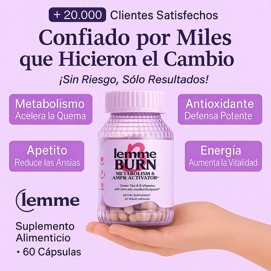 El Activador Metabólico Natural Que Sí Funciona — Lemme Burn Salud Elorien 