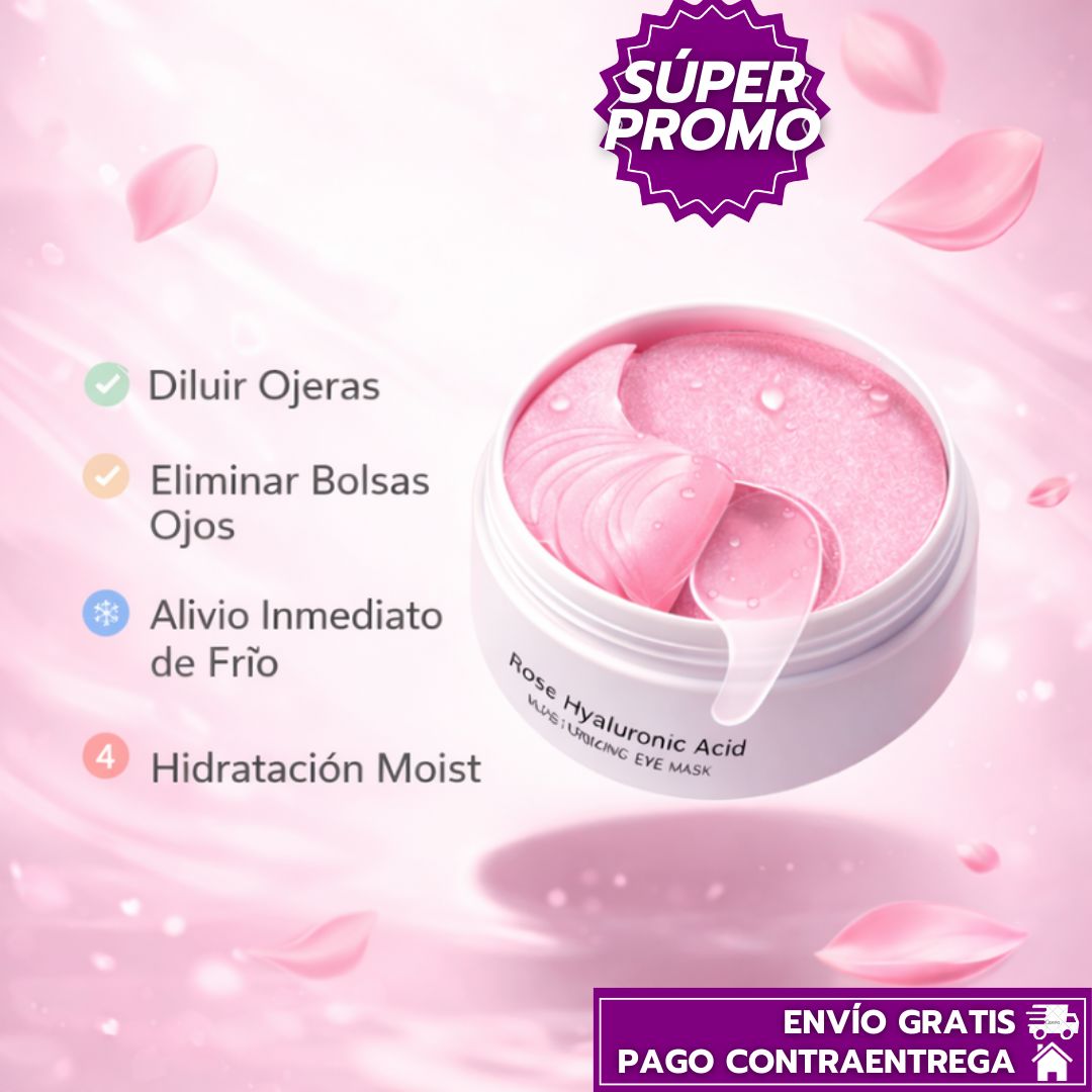 Oferta Especial 2x1 Rose Hyaluronic™: Hidratación y Frescura para Ojos Cansados Belleza Elorien 